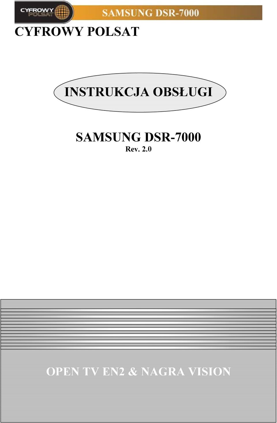SAMSUNG DSR-7000 Rev.