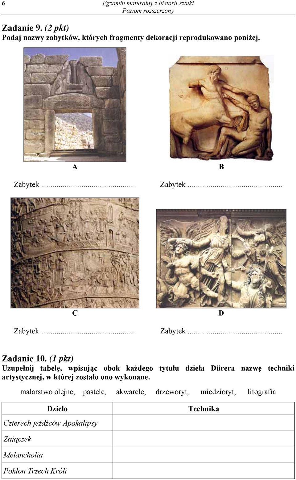 .. Zabytek... Zadanie 10.