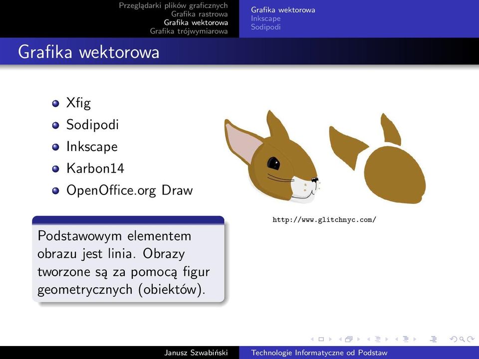 org Draw Podstawowym elementem obrazu jest linia.