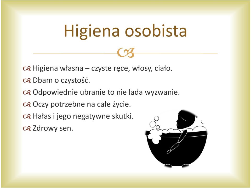 Higiena osobista Odpowiednie ubranie to nie