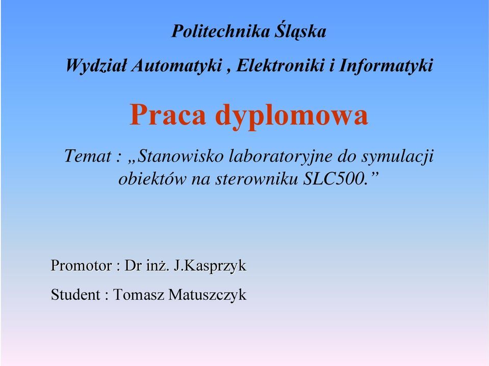 lbortoryjne do ymulcji obietów n terowniu