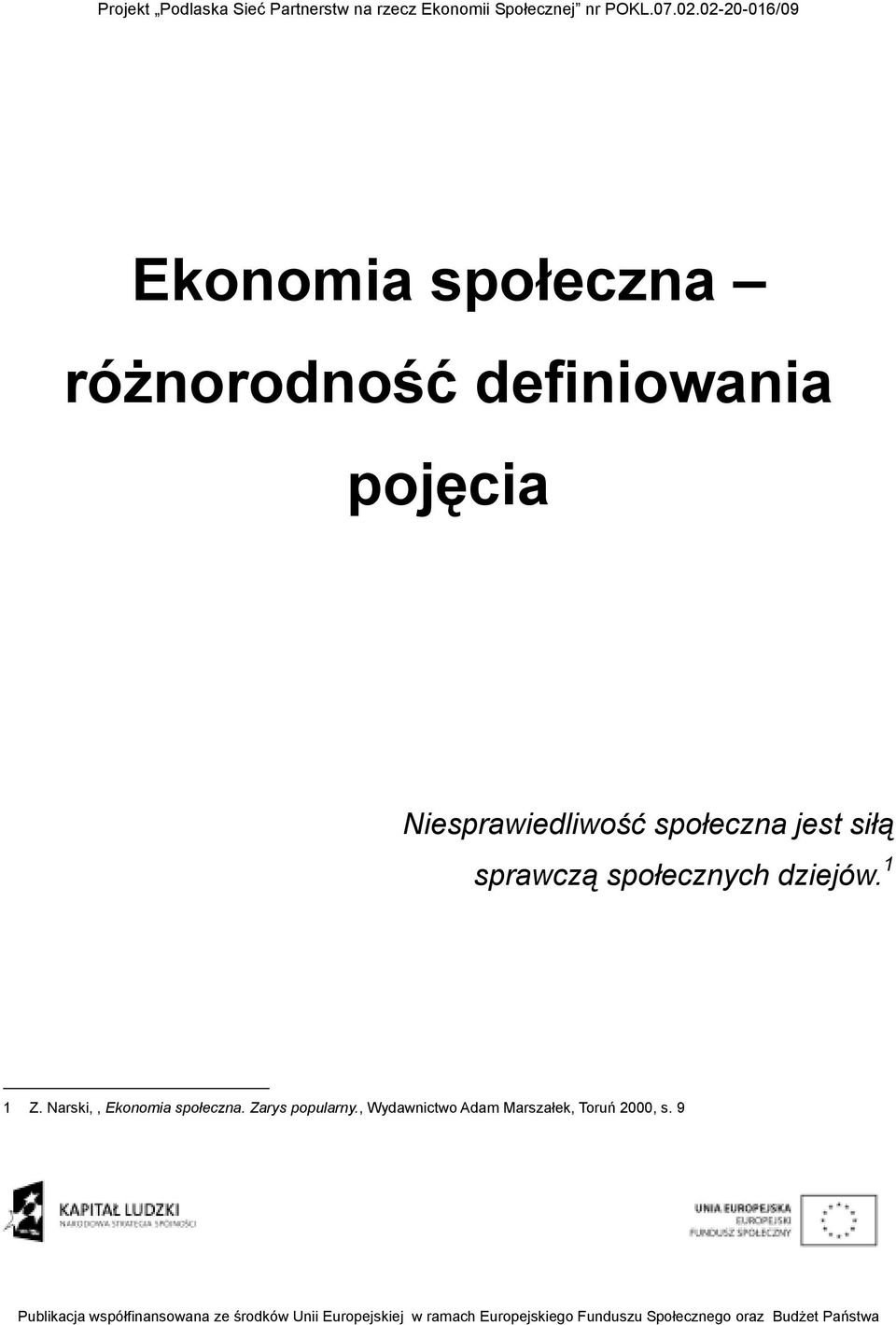 Zarys popularny., Wydawnictwo Adam Marszałek, Toruń 2000, s.