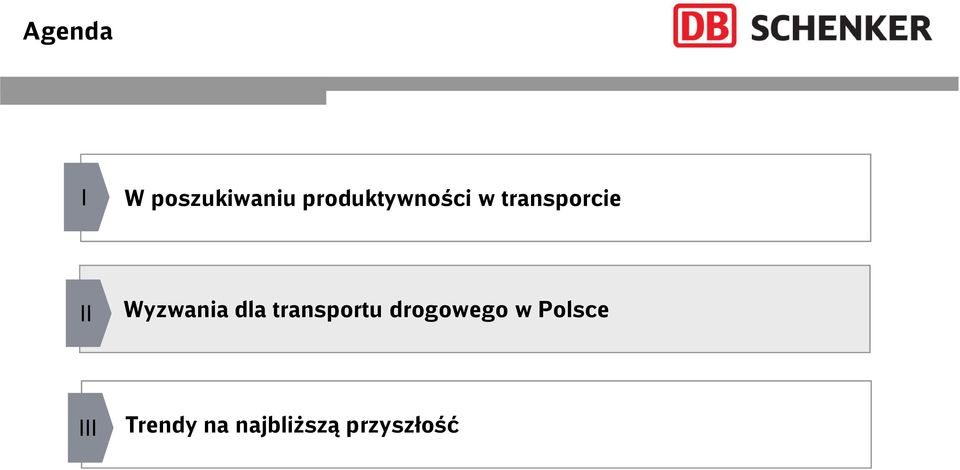 Wyzwania dla transportu drogowego