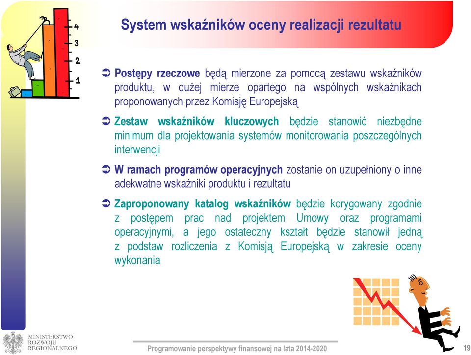 zostanie on uzupełniony o inne adekwatne wskaźniki produktu i rezultatu Zaproponowany katalog wskaźników będzie korygowany zgodnie z postępem prac nad projektem Umowy oraz programami