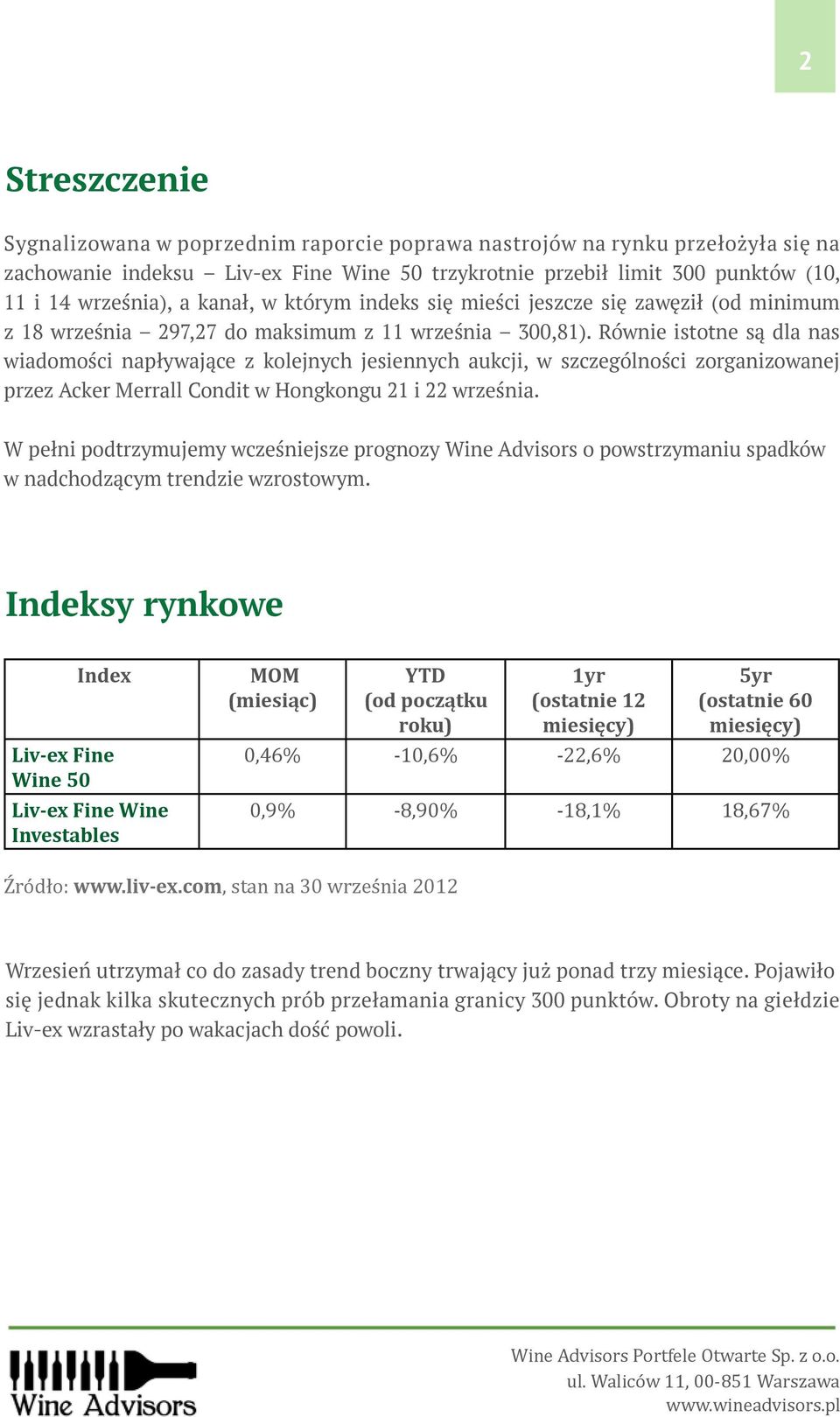 Równie istotne są dla nas wiadomości napływające z kolejnych jesiennych aukcji, w szczególności zorganizowanej przez Acker Merrall Condit w Hongkongu 21 i 22 września.