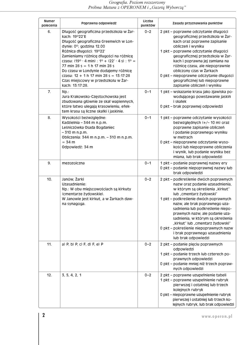 28 s = 13:17:28 Czas miejscowy w przedszkolu w Żarkach: 13:17:28. 7. Np.