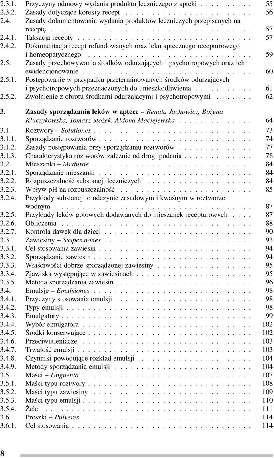 .. 60 2.5.1. Postępowanie w przypadku przeterminowanych środków odurzających i psychotropowych przeznaczonych do unieszkodliwienia...... 61 2.5.2. Zwolnienie z obrotu środkami odurzającymi i psychotropowymi.