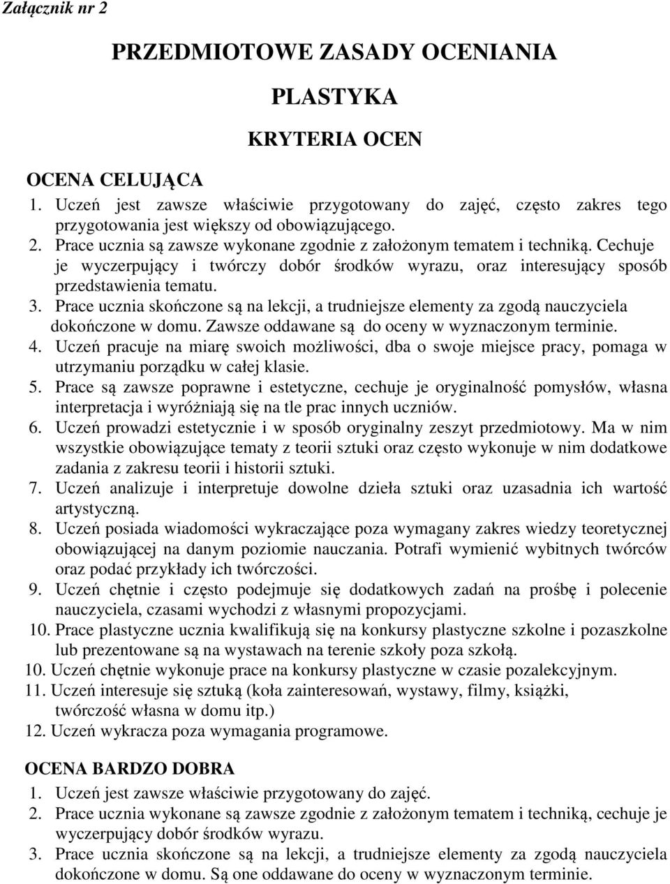 Cechuje je wyczerpujący i twórczy dobór środków wyrazu, oraz interesujący sposób przedstawienia tematu. 3.