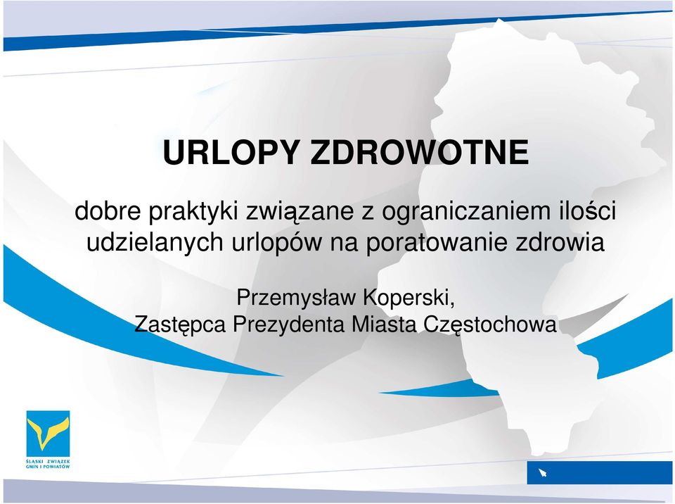 urlopów na poratowanie zdrowia Przemysław