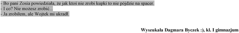 Nie możesz zrobić.