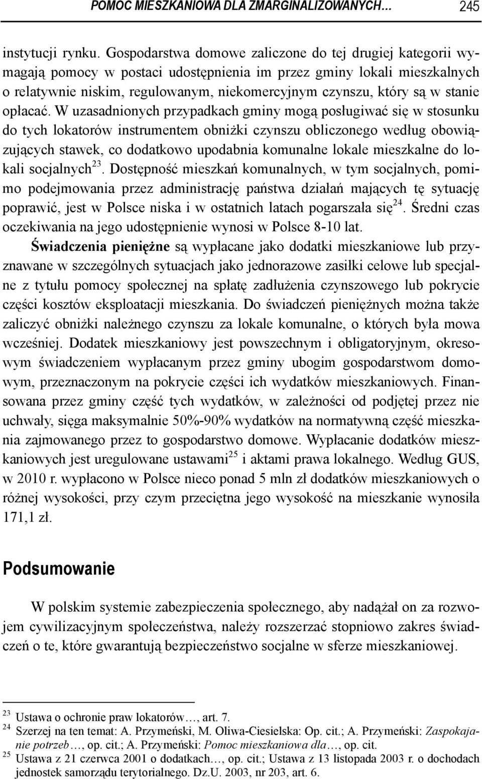 stanie opłacać.