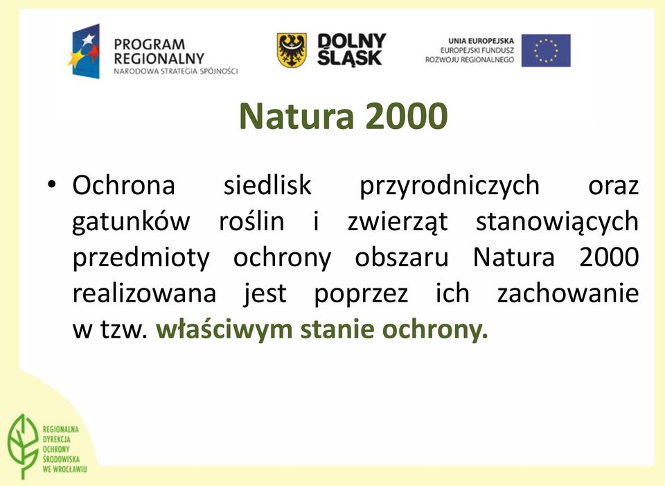 przedmioty ochrony obszaru Natura 2000