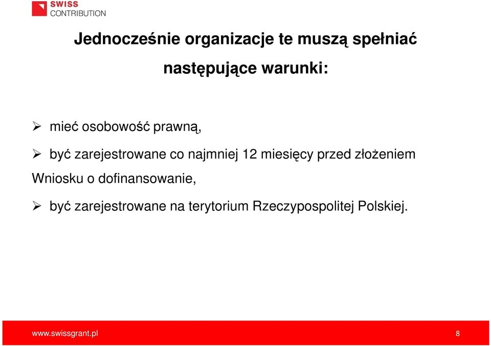 12 miesięcy przed złożeniem Wniosku o dofinansowanie, być