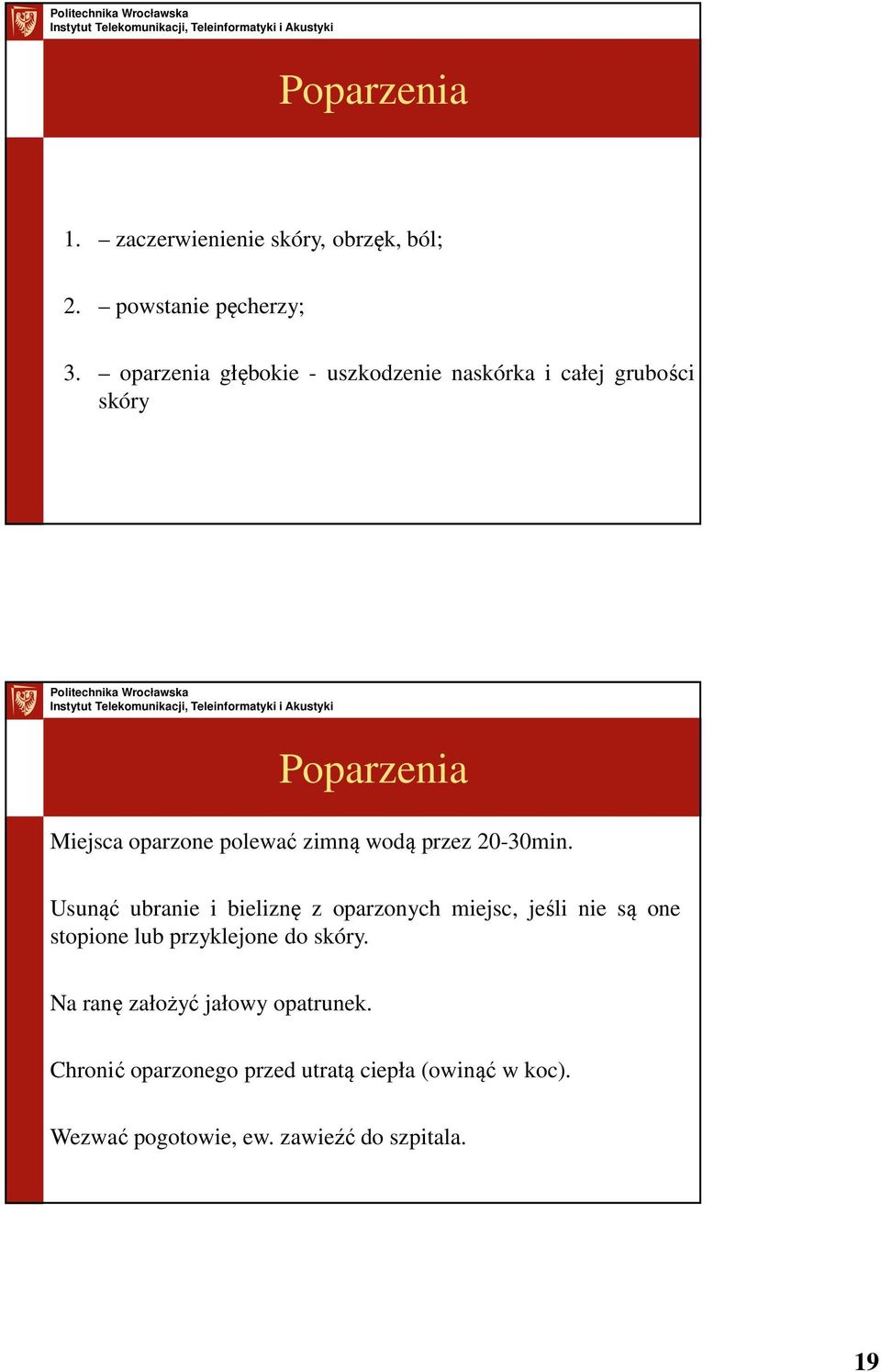 wodą przez 20-30min.