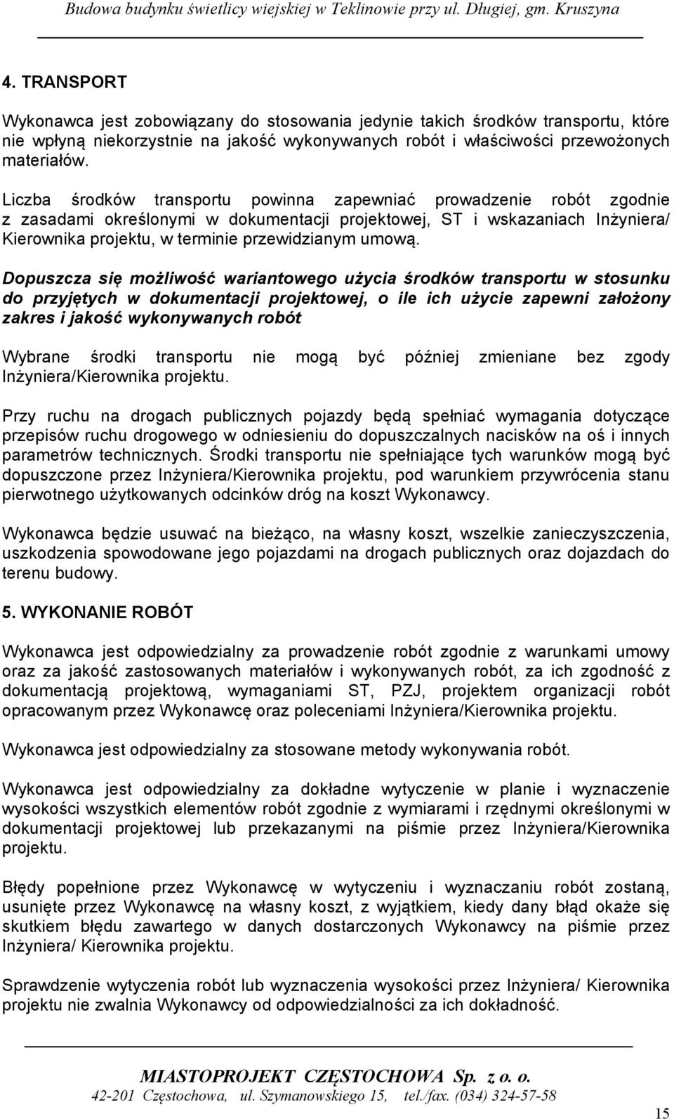 umową.