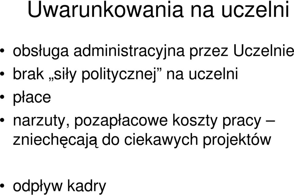 politycznej na uczelni płace narzuty,