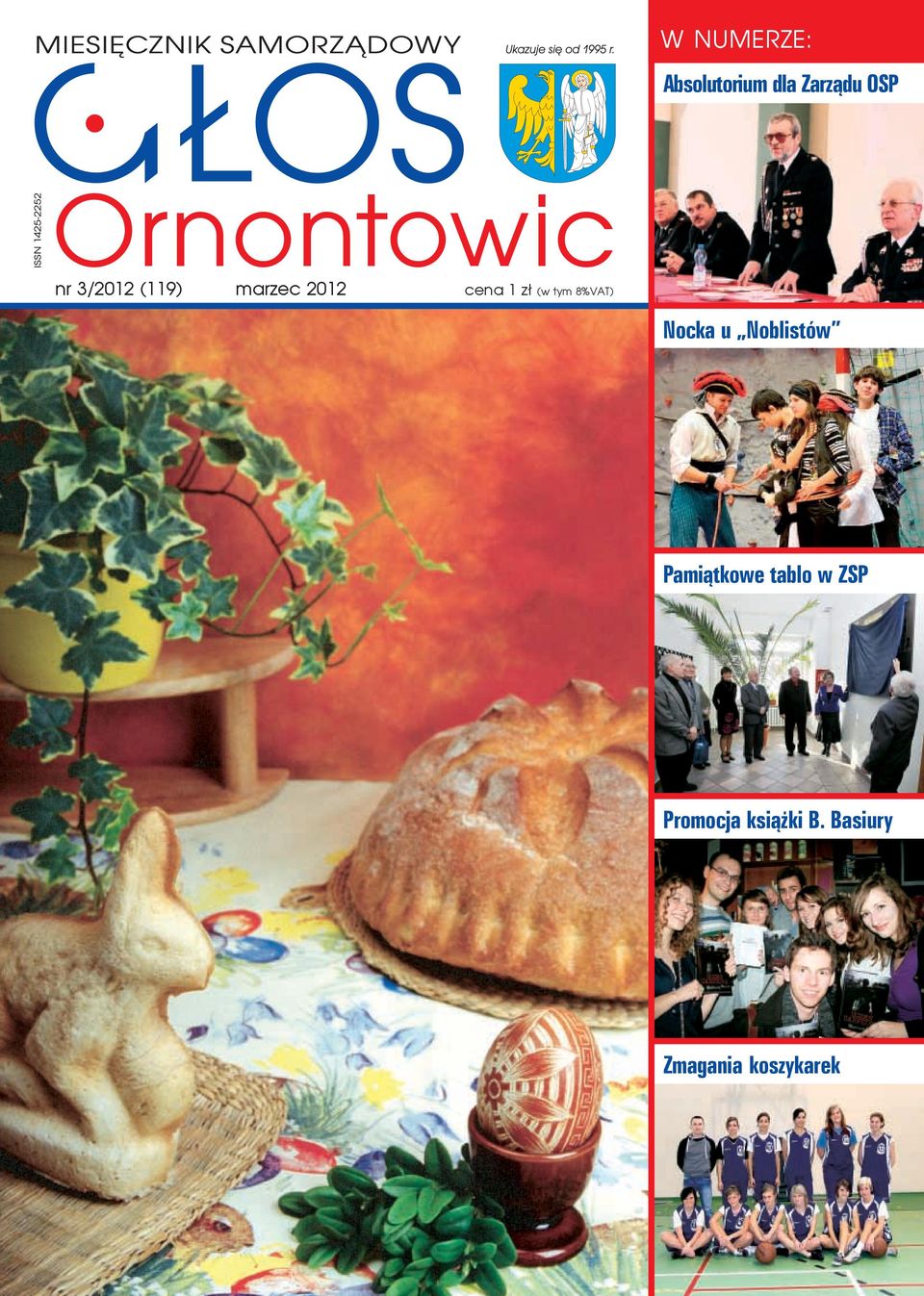 tablo w ZSP Promocja książki