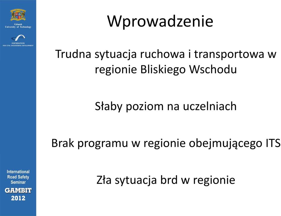 Słaby poziom na uczelniach Brak programu w