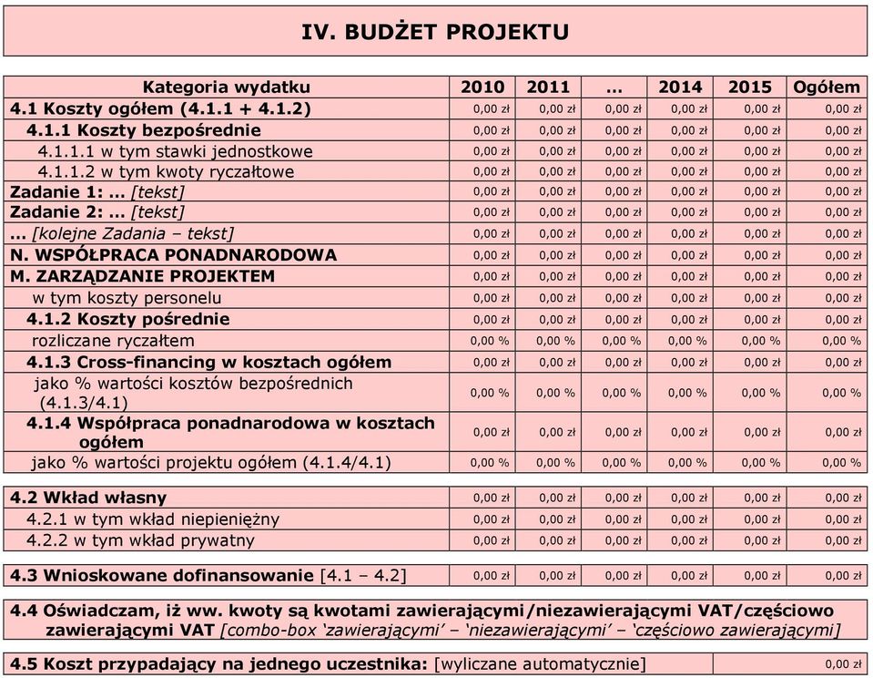 0,00 zł 0,00 zł 0,00 zł Zadanie 2: [] 0,00 zł 0,00 zł 0,00 zł 0,00 zł 0,00 zł 0,00 zł [kolejne Zadania ] 0,00 zł 0,00 zł 0,00 zł 0,00 zł 0,00 zł 0,00 zł N.