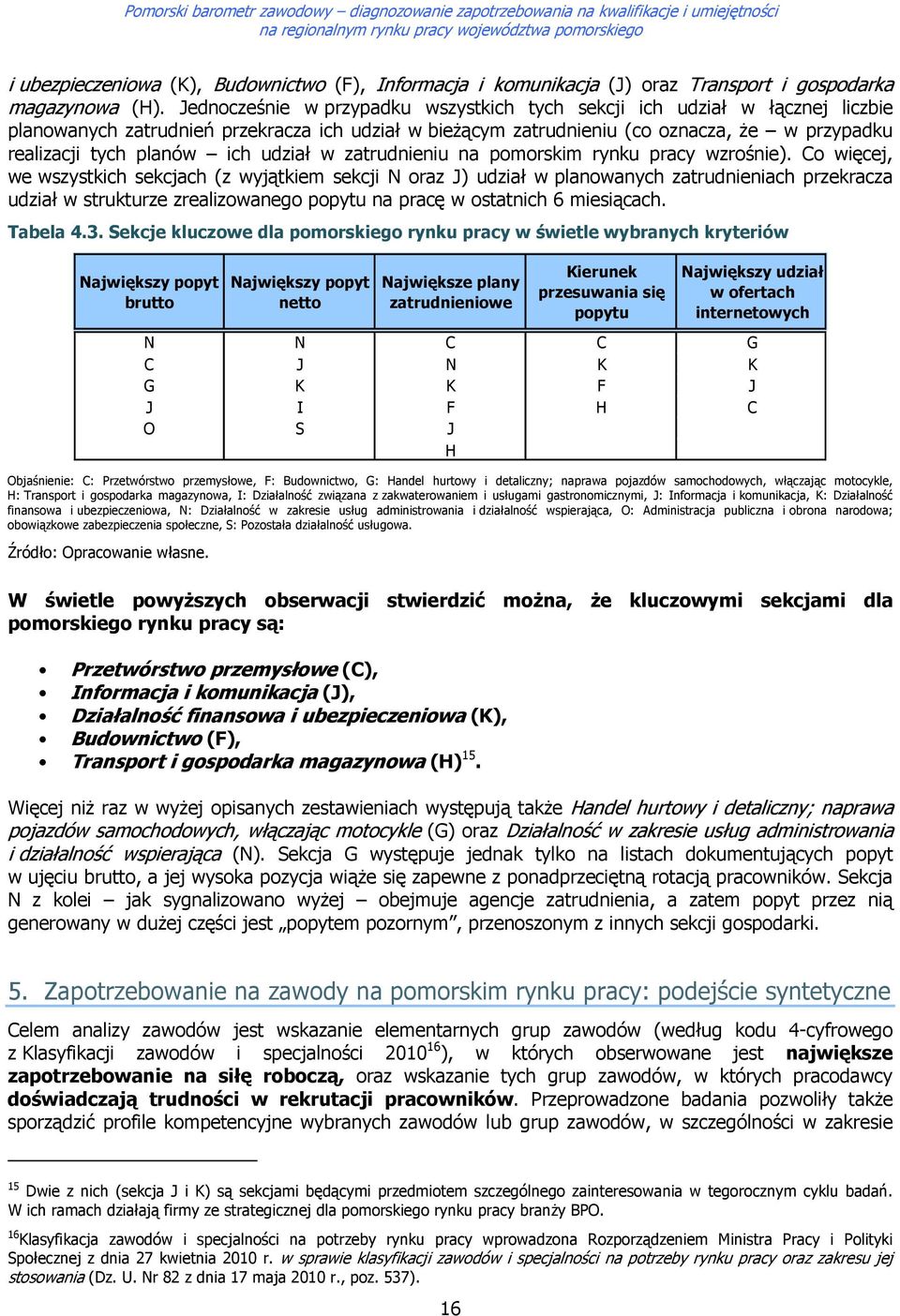 udział w zatrudnieniu na pmrskim rynku pracy wzrśnie).
