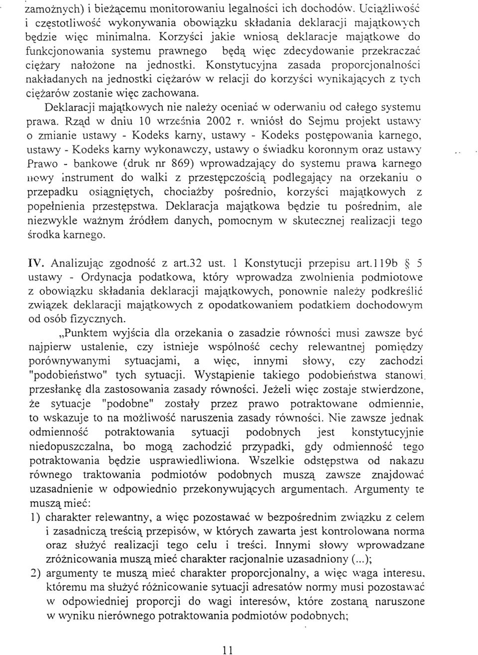 Uciążliwość i częstotliwość wykonywania obowiązku