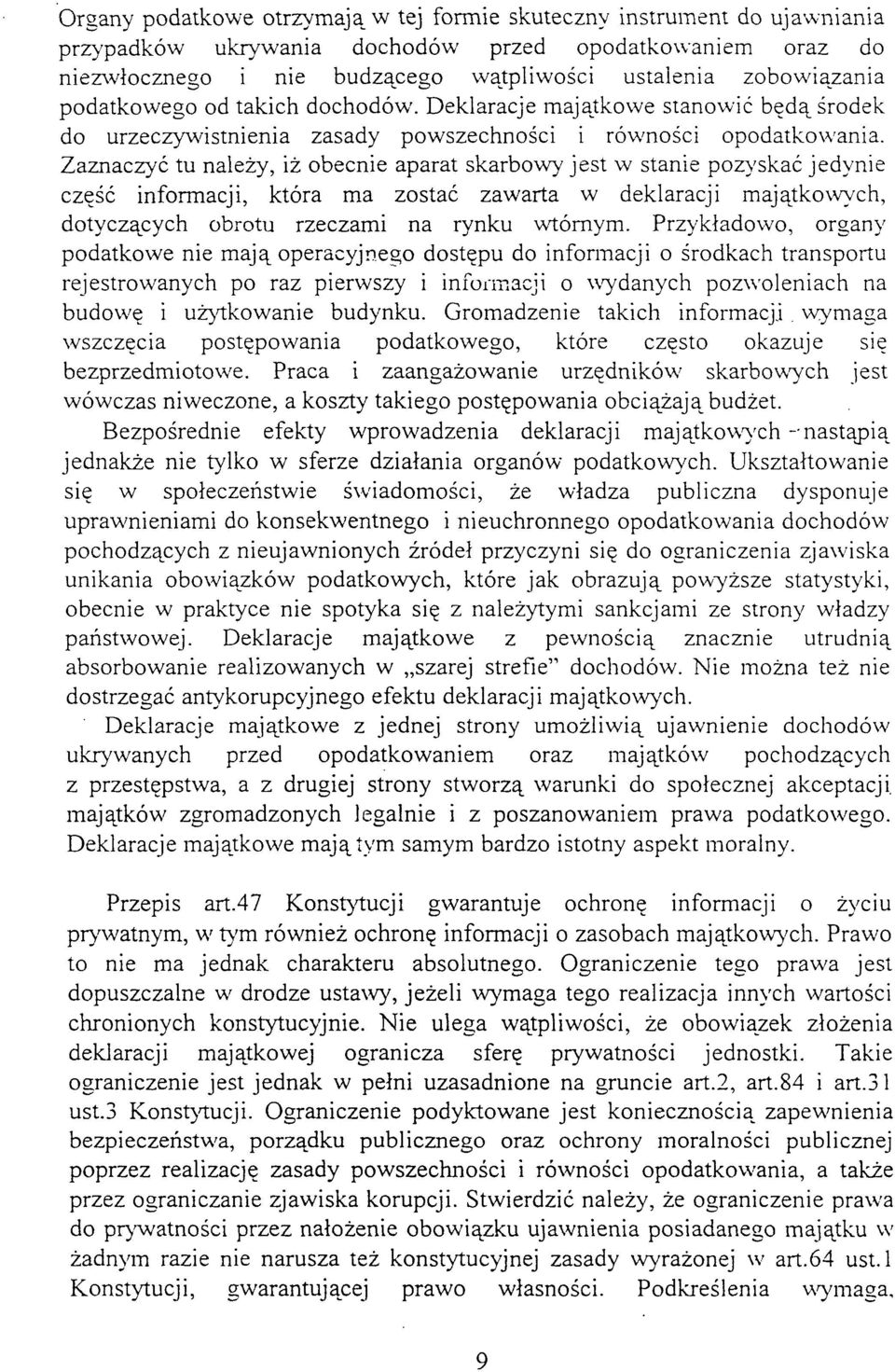 ujawniania przypadków ukrywania