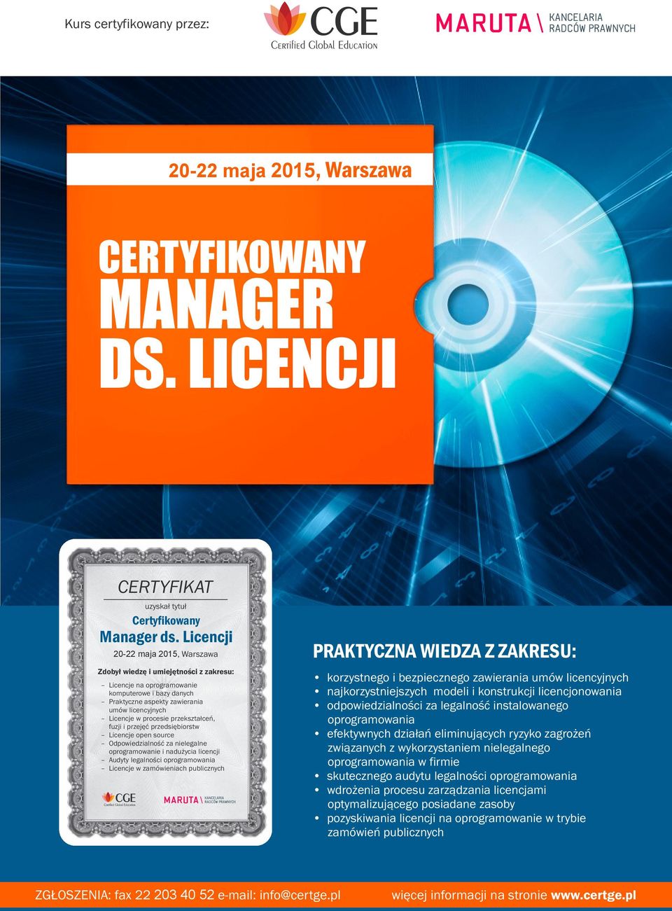 przejęć przedsiębiorstw Licencje open source Odpowiedzialność za nielegalne oprogramowanie i nadużycia licencji Audyty legalności oprogramowania Licencje w zamówieniach publicznych PRAKTYCZNA WIEDZA