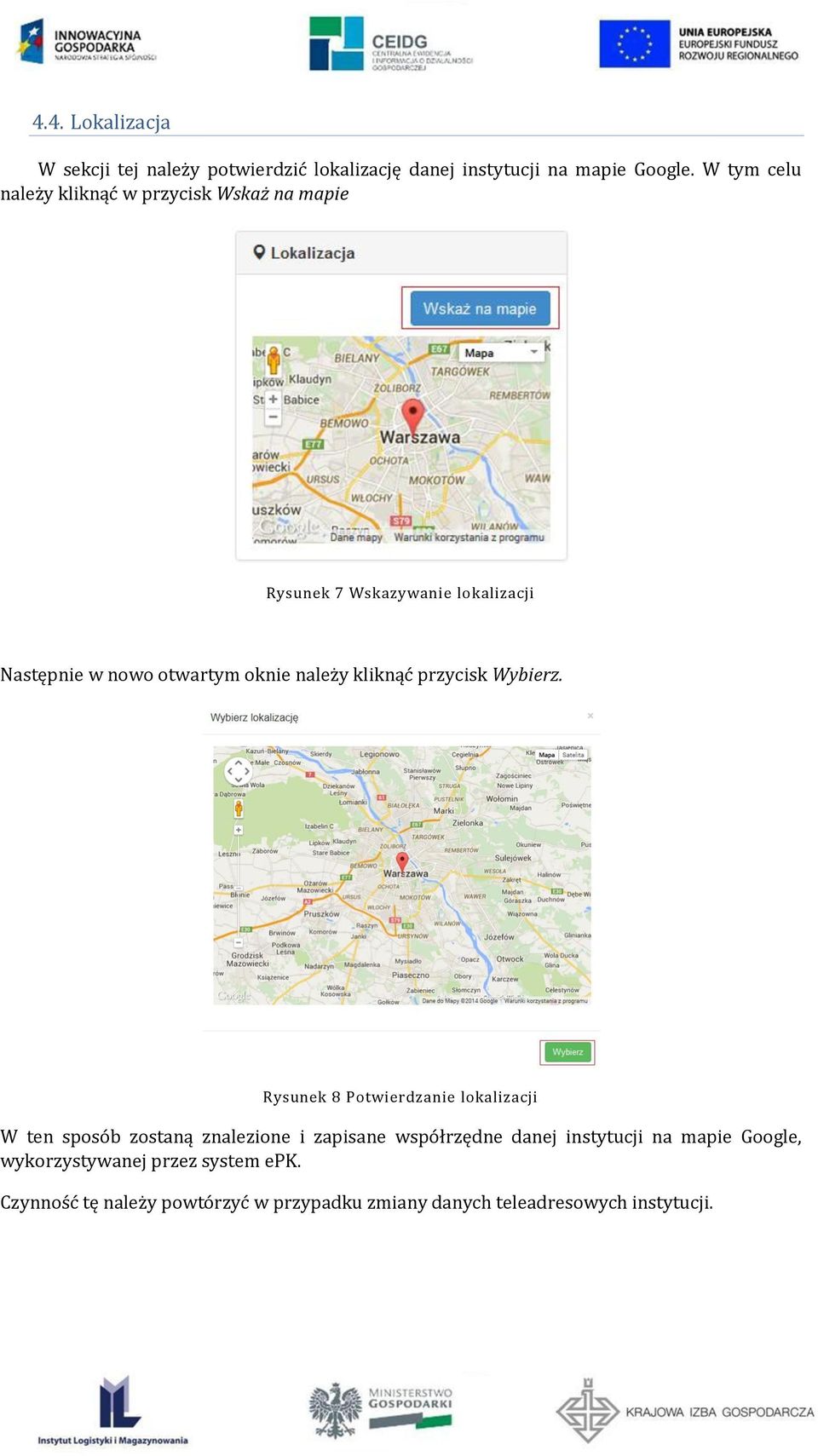 należy kliknąć przycisk Wybierz.