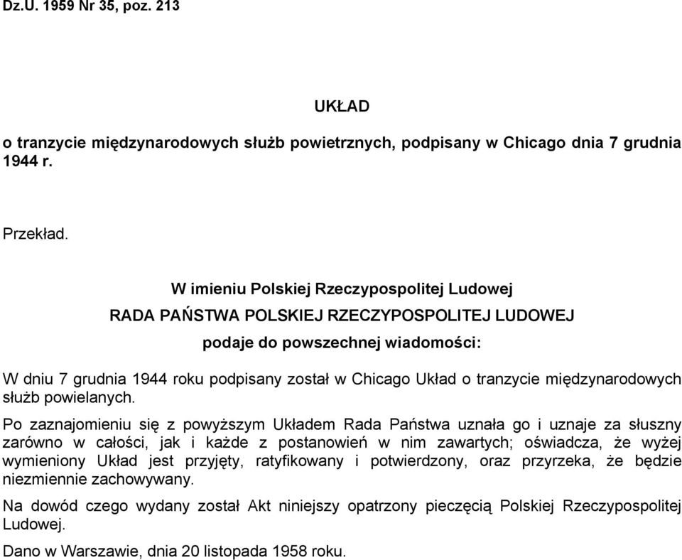 międzynarodowych służb powielanych.