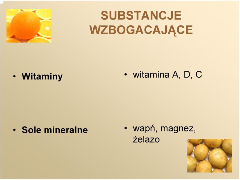 witamina A, D, C Sole