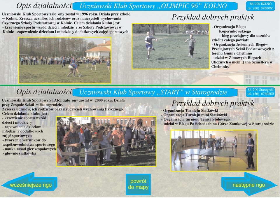 OLIMPIC 96 KOLNO 86-200 KOLNO tel.