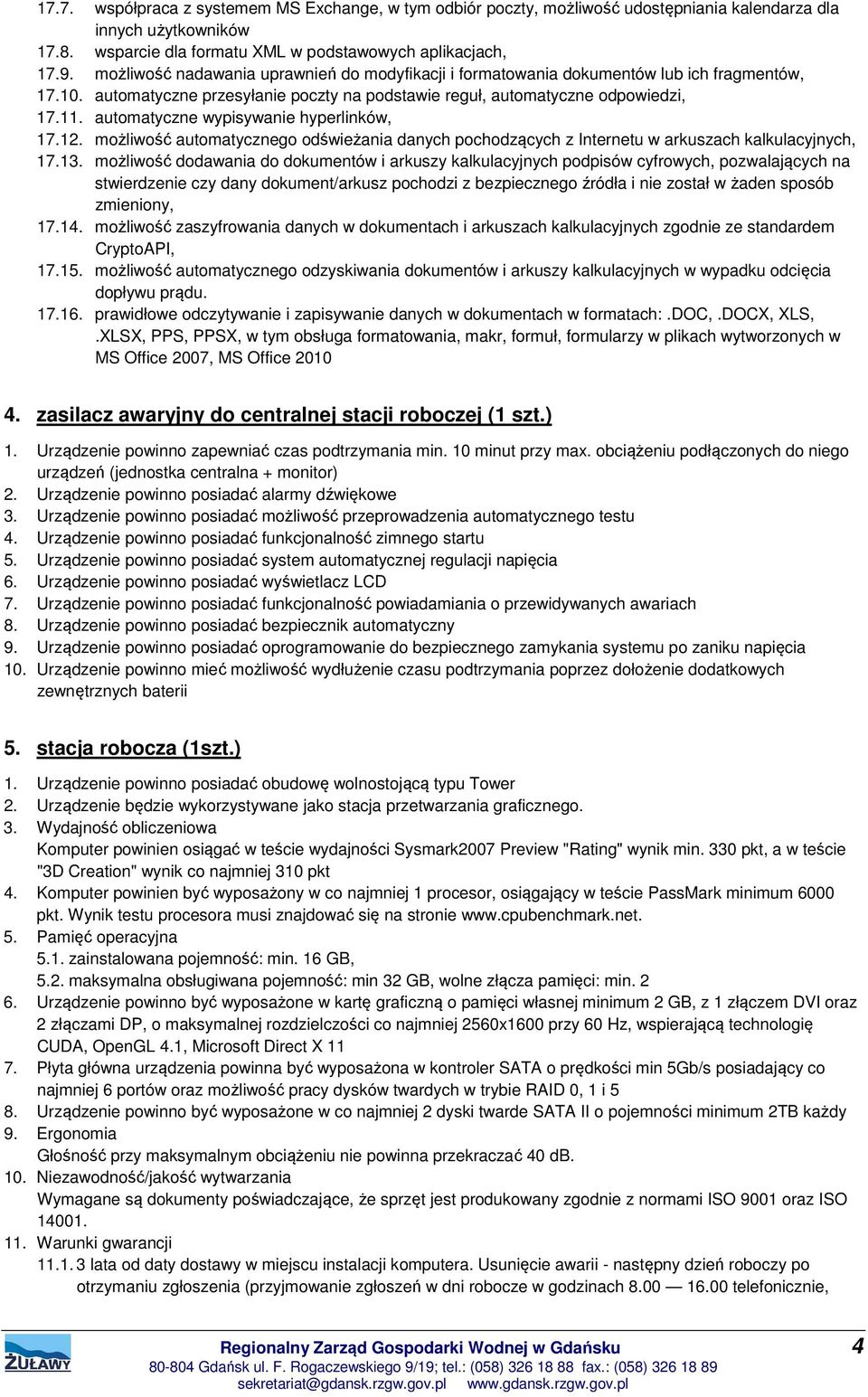 automatyczne wypisywanie hyperlinków, 17.12. możliwość automatycznego odświeżania danych pochodzących z Internetu w arkuszach kalkulacyjnych, 17.13.