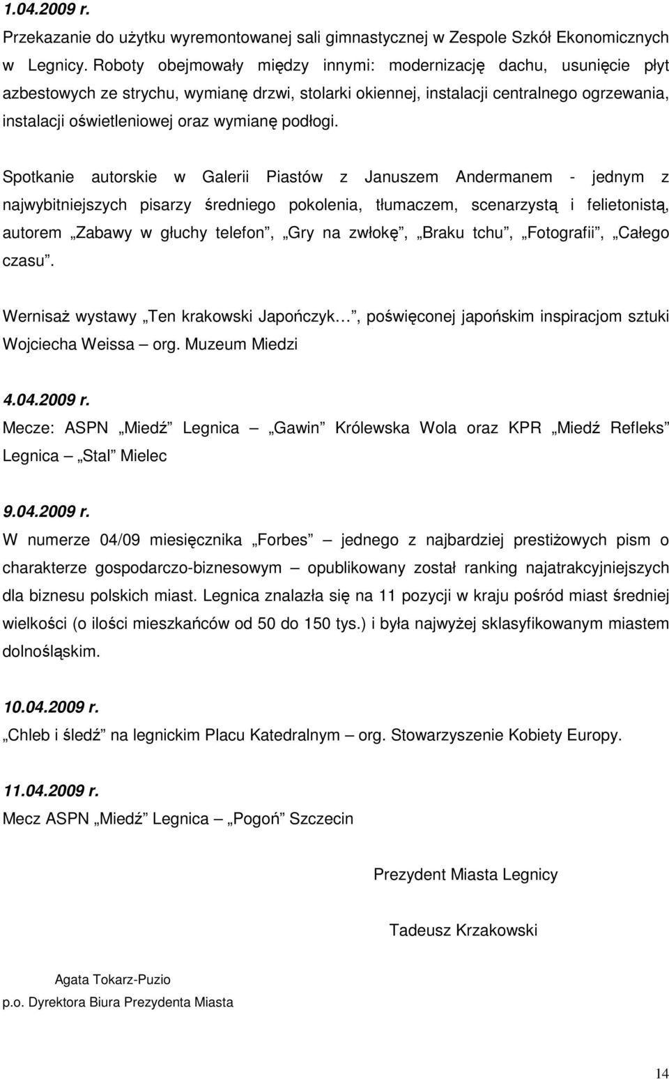 podłogi.