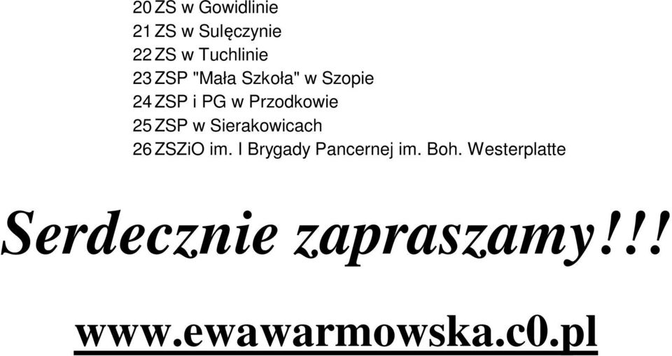 Westerplatte Serdecznie