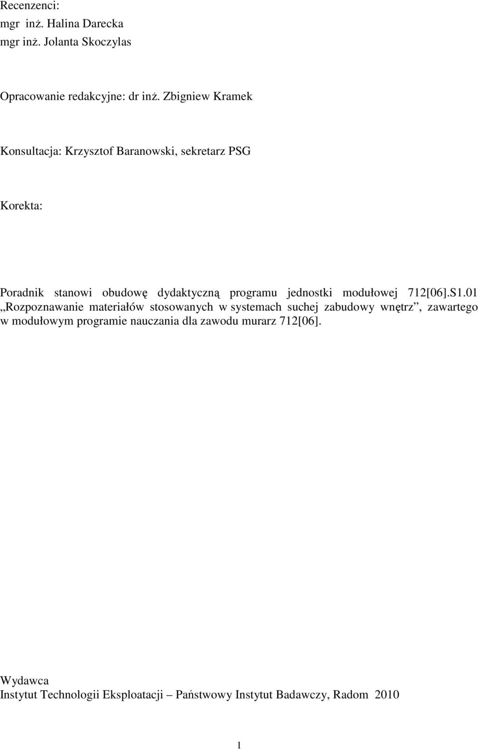 programu jednostki modułowej 712[06].S1.