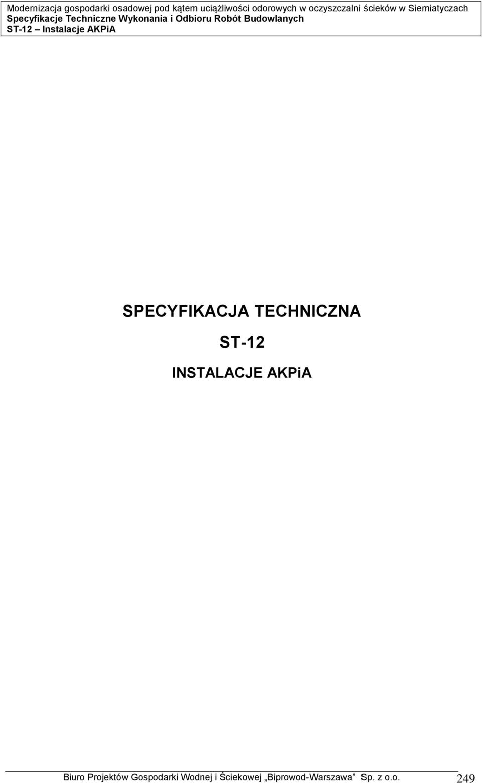 Biuro Projektów Gospodarki Wodnej i