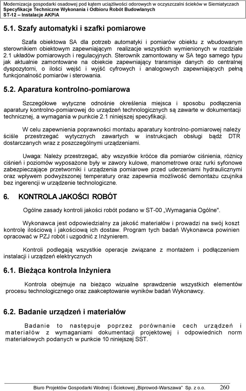 układów pomiarowych i regulacyjnych.