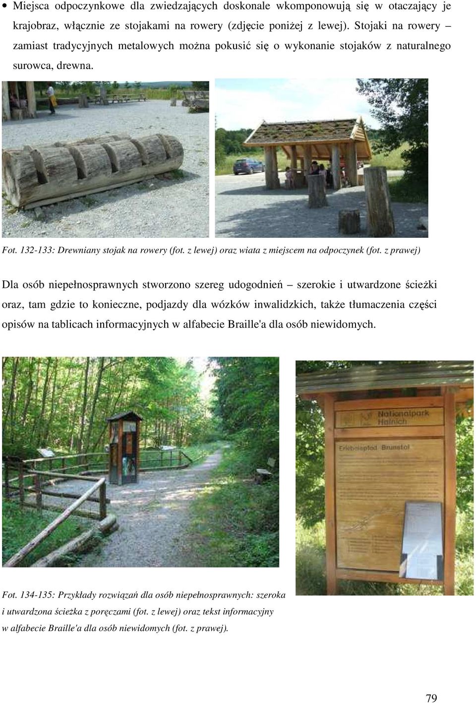 z lewej) oraz wiata z miejscem na odpoczynek (fot.