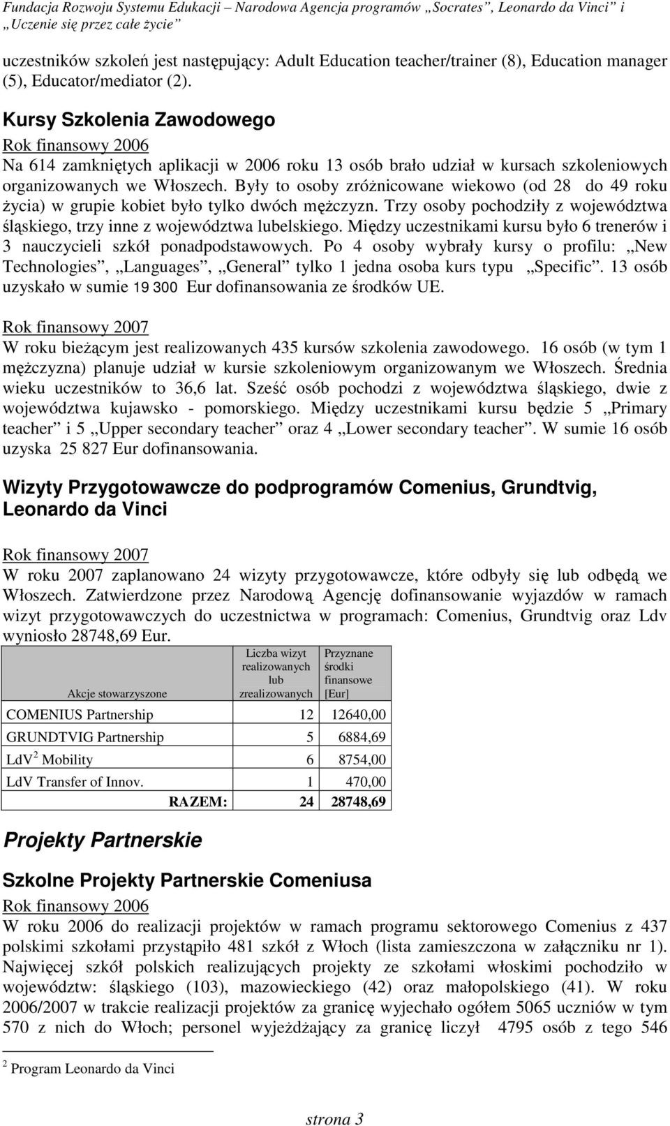 Były to osoby zróżnicowane wiekowo (od 28 do 49 roku życia) w grupie kobiet było tylko dwóch mężczyzn. Trzy osoby pochodziły z województwa śląskiego, trzy inne z województwa lubelskiego.