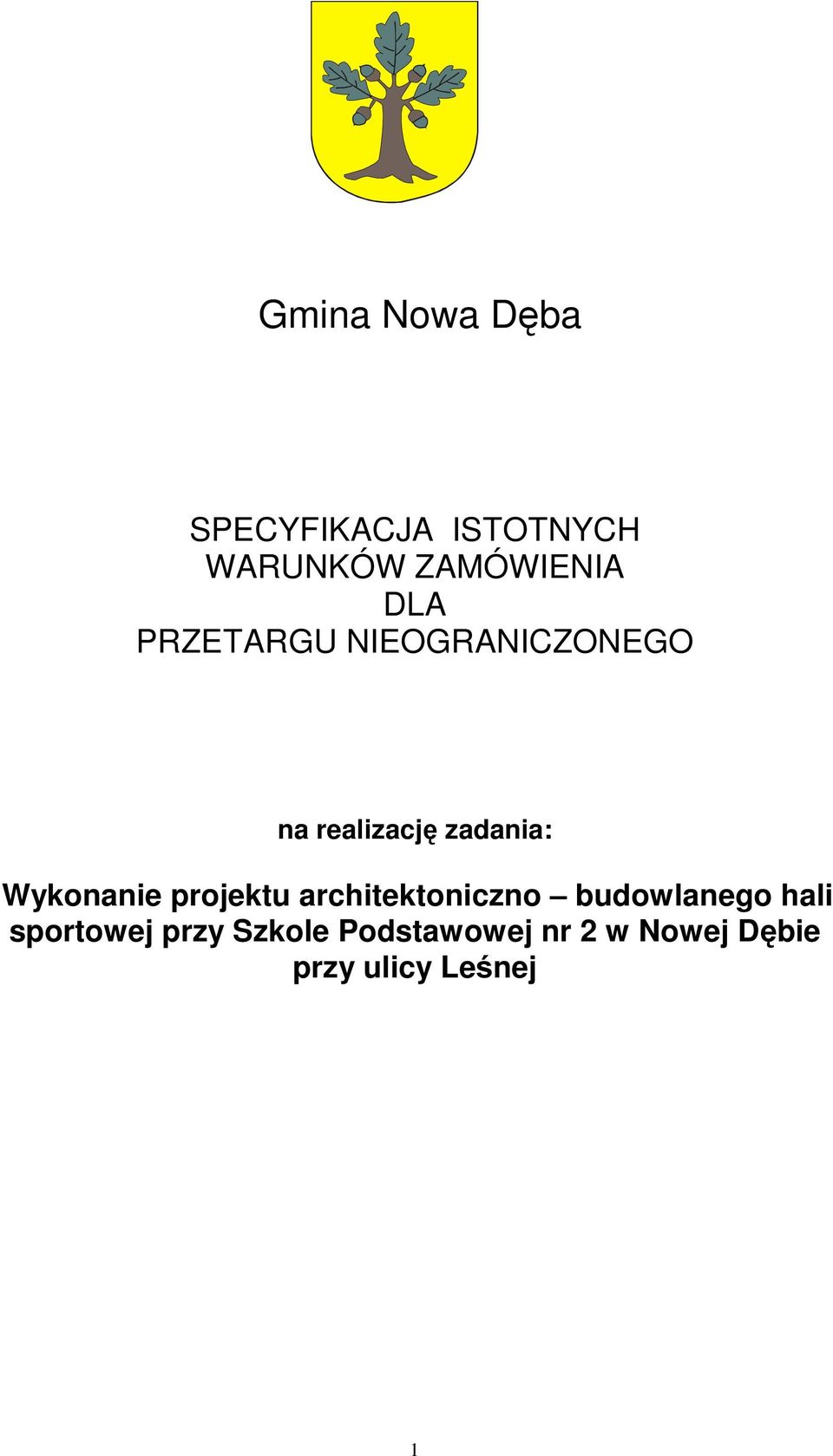 Wykonanie projektu architektoniczno budowlanego hali