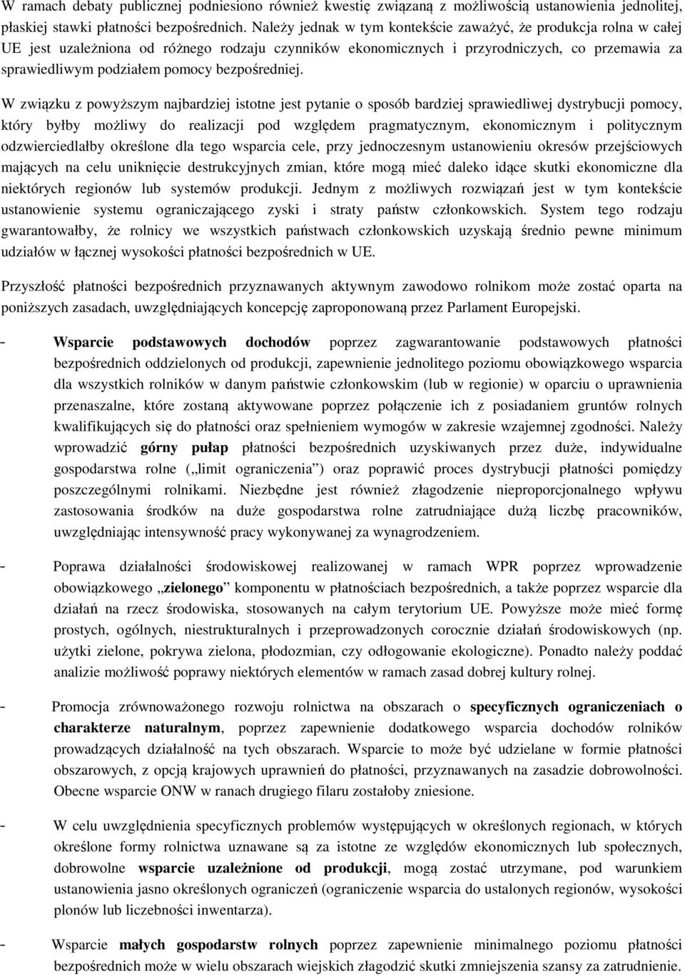 bezpośredniej.