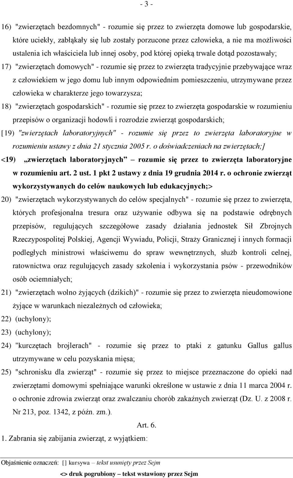 odpowiednim pomieszczeniu, utrzymywane przez człowieka w charakterze jego towarzysza; 18) "zwierzętach gospodarskich" - rozumie się przez to zwierzęta gospodarskie w rozumieniu przepisów o