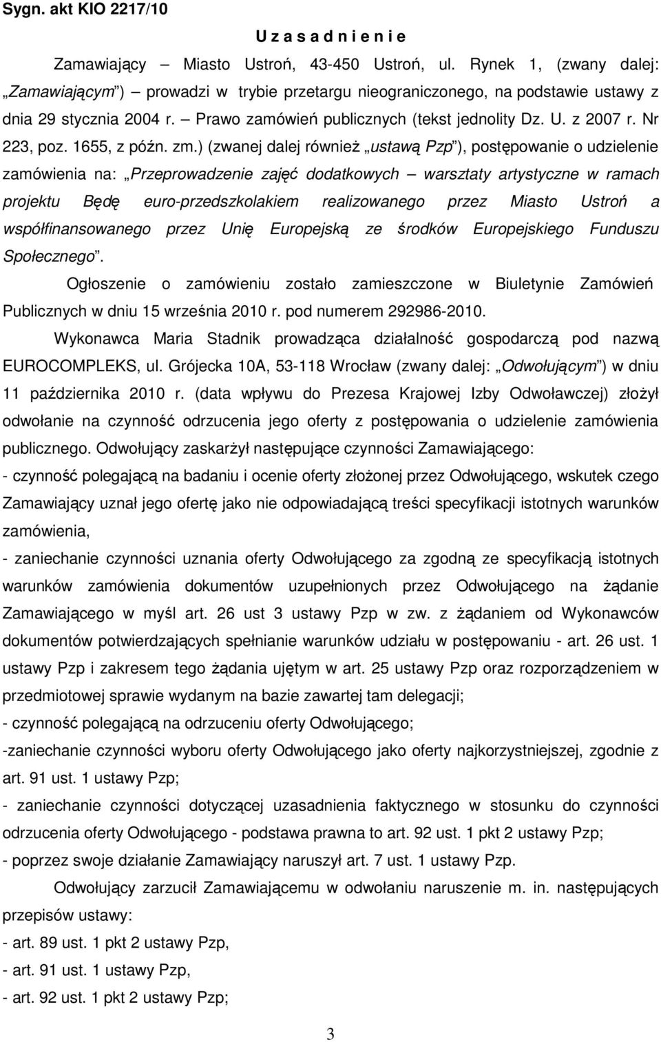 Nr 223, poz. 1655, z późn. zm.