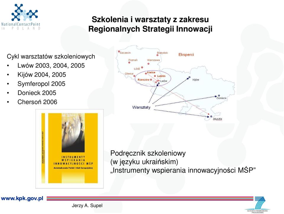 Symferopol 2005 Donieck 2005 Chersoń 2006 Podręcznik szkoleniowy (w