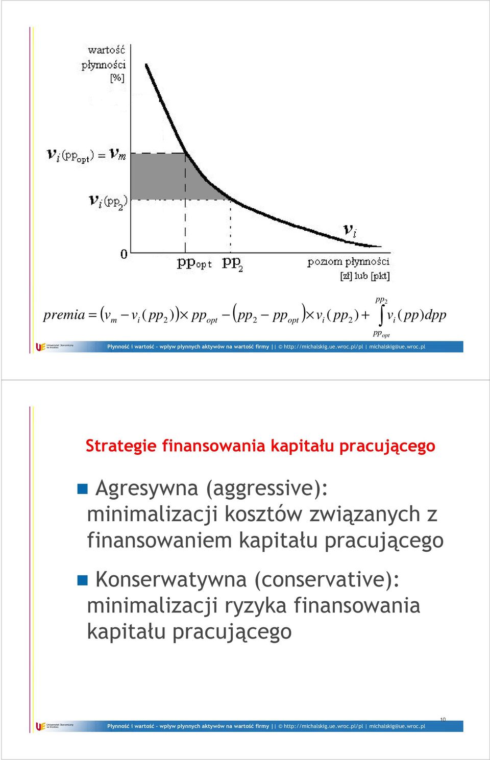 minimalizacji kosztów związanych z finansowaniem kapitału pracującego