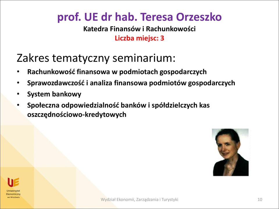 finansowa w podmiotach gospodarczych Sprawozdawczość i analiza finansowa podmiotów