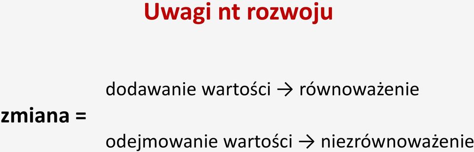 równoważenie