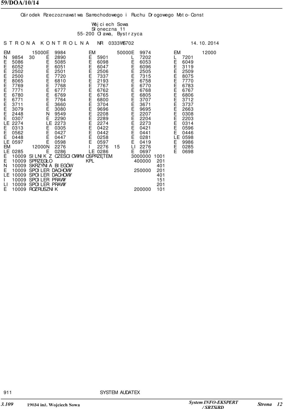 7720 E 7337 E 7315 E 8075 E 8065 E 6810 E 2193 E 6758 E 7770 E 7769 E 7768 E 7767 E 6770 E 6783 E 7771 E 6777 E 6762 E 6768 E 6767 E 6780 E 6769 E 6765 E 6805 E 6806 E 6771 E 7764 E 6800 E 3707 E