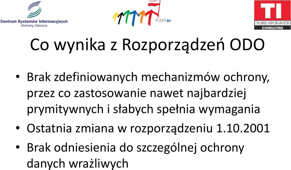 i słabych spełnia wymagania Ostatnia zmiana w rozporządzeniu 1.