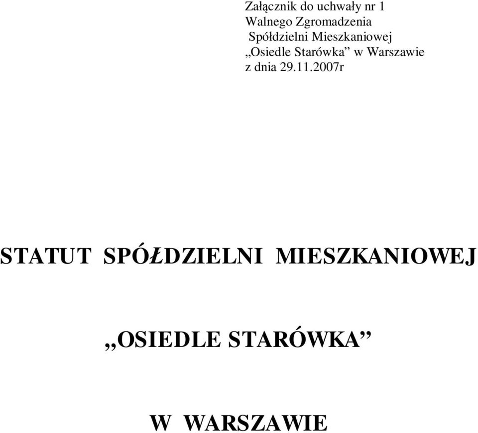 Warszawie z dnia 29.11.